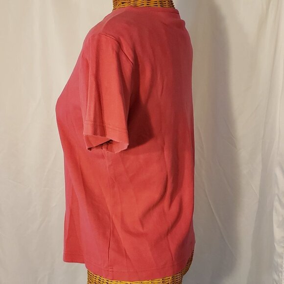 Ladies BAY STUDIO Petite Short Sleeve Tee in Dusty Rose - SP - Picture 2 of 4